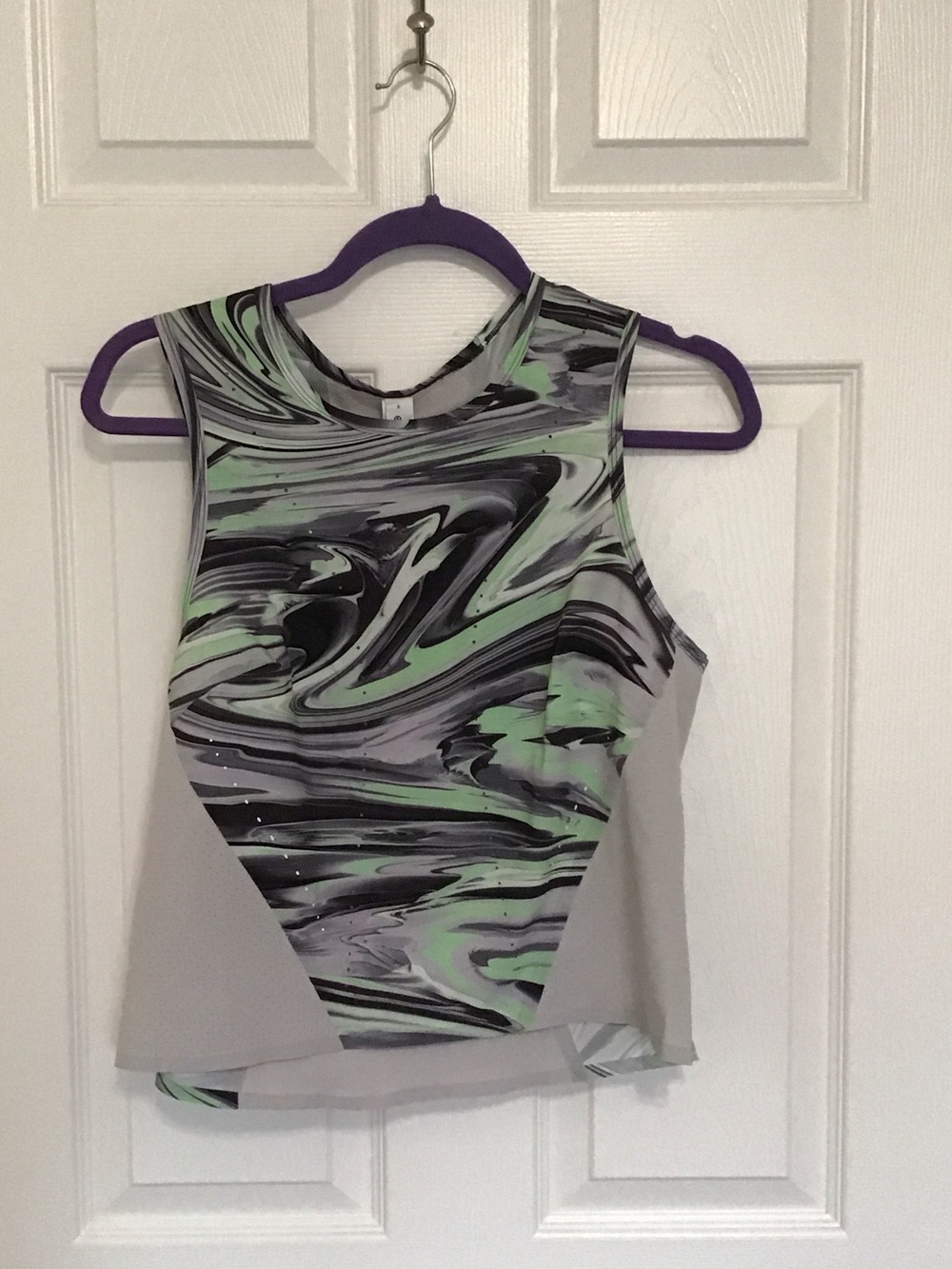 Lululemon Tank Top- Gray, Black and Green